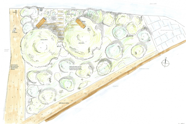 Revitalizace zeleně v okolí pomníků Obětem II. světové války