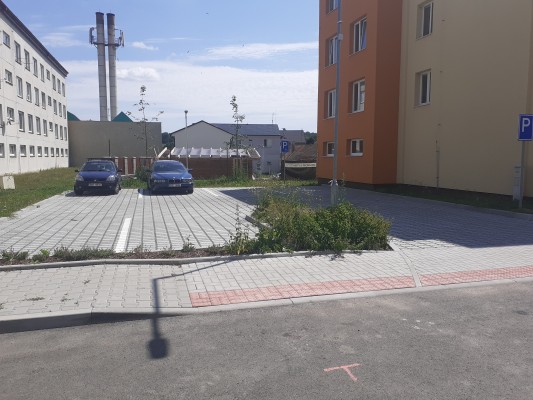 Parkoviště v ulici Družstevní