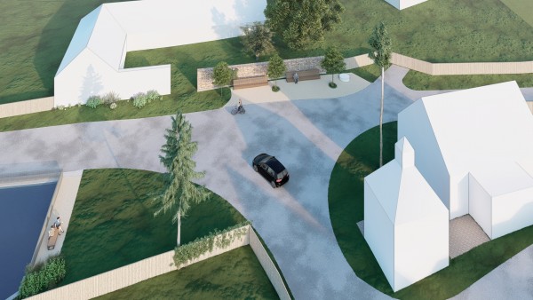 Zvelebení návsi v Mokré Lhotě