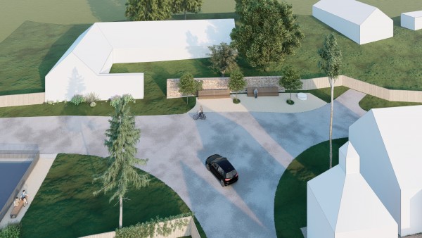 Zvelebení návsi v Mokré Lhotě