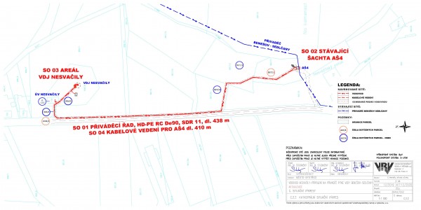 Katastrální situační výkres